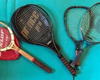 Tennis and racquet ball