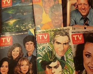 1970's TV Guides! a huge box of them!