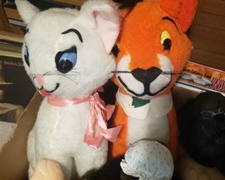 Vintage Aristocats stuffed animals
