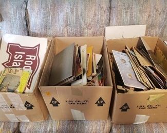 we have at least 6 boxes full of old paper