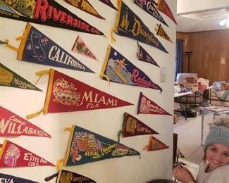 old pennants flags