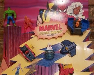 Marvel and Snow White Toy Displays