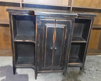 Distressed Wooden Bar Console