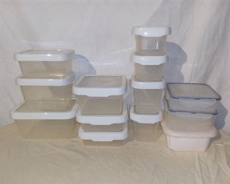 Lot of Plastic Food Containers