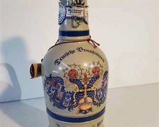 Deutfche Brauftatten Collectible Decanter with Certificate