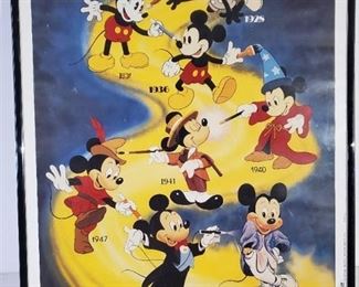 Mickey Mouse Collectible Print