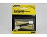 Stanley Hardware Spring Doorstop, Bright Brass #856257