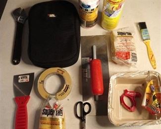 Lot of Various Paint Tools