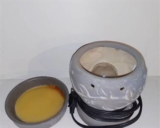 Grey Scentsy Light Candle Wax Warmer