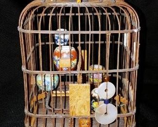 Small Asian Bird Cage