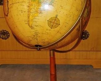 Mid Century Modern Globe