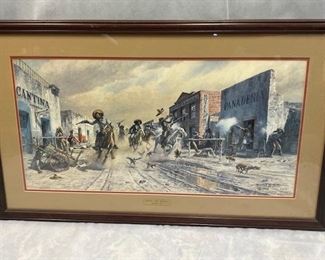 Donald Yena signed print