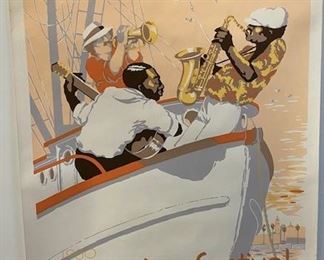 1980 Texas Jazz Festival Poster