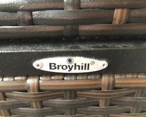 17. Pair of Broyhill All Weather Wicker Storage Cubes/Side Tables (18" x 18" x 18")