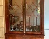 8. Baker Mahogany Lighted China Cabinet (40" x 18" x 89")