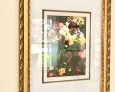 56. Set of 3 Framed Floral Photos by Helen Shaine (11" x 14") Coneflower 121/500 Bouquet 138/500 Tropical Flower 103/500 