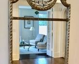 62. Decorative Mirror w/ Metallic Finish (22" x 45")