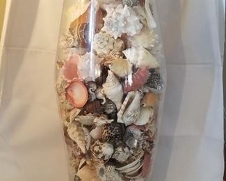 $25.00, 22" jar of shells