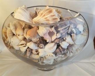 $20.00, 12" bowl of shells 