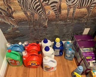 Cleaning supplies.