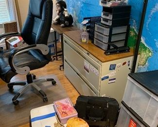 Office equipment / filing cabinets.