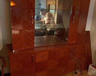 China cabinet.