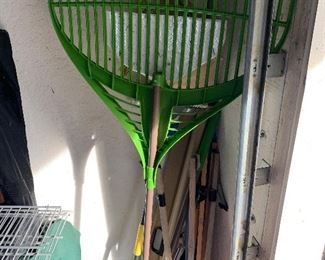 Garden tools.