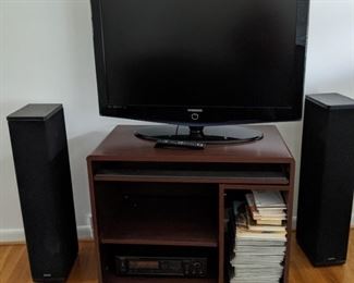 Samsung Flat Screen TV; Stereo