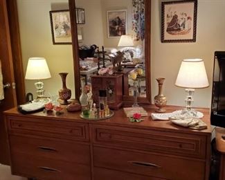 MCM Double Dresser & Mirror