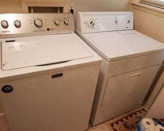 MAYTAG WASHER with AGITATOR...KENMORE ELECTRIC DRYER