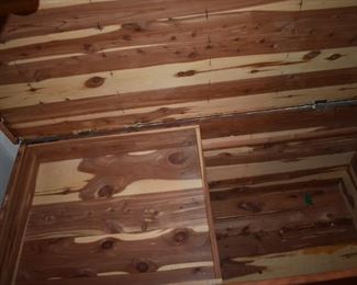 Beautifully Lined Large Cedar Blanket or Memories Chest! From the outside you would not guess such a Beautiful inside exists!