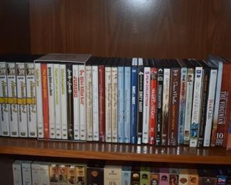 VHS Tapes and DVD's