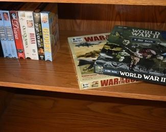 VHS Tapes and DVD's