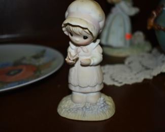 Very Collectible Precious Moments Figurines from the late 70's through the 80's ,the 90's and early 2000's.
