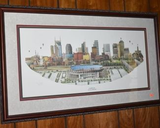 Framed Print "Nashville the New Millineum"