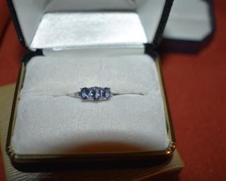 Fine Jewelry from the Joy Johnson Estate. These Beautiful Rings were all hand picked by Joy Johnson for their unique designs and beauty. All are sterling. Most, as you can see, are set with beautiful stones and art fully designed. These Rings will be identified as coming from Box 1. This Ring will be identified as BX1#14