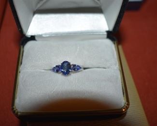 Fine Jewelry from the Joy Johnson Estate. These Beautiful Rings were all hand picked by Joy Johnson for their unique designs and beauty. All are sterling. Most, as you can see, are set with beautiful stones and art fully designed. These Rings will be identified as coming from Box 1. This Ring will be identified as BX1#18