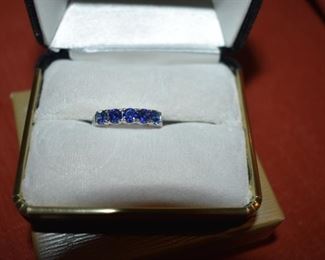 Fine Jewelry from the Joy Johnson Estate. These Beautiful Rings were all hand picked by Joy Johnson for their unique designs and beauty. All are sterling. Most, as you can see, are set with beautiful stones and art fully designed. These Rings will be identified as coming from Box 1. This Ring will be identified as BX1#32