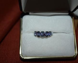 Fine Jewelry from the Joy Johnson Estate. These Beautiful Rings were all hand picked by Joy Johnson for their unique designs and beauty. All are sterling. Most, as you can see, are set with beautiful stones and art fully designed. These Rings will be identified as coming from Box 1. This Ring will be identified as BX1#38