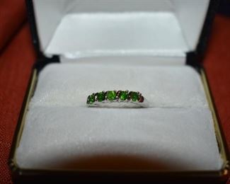 Fine Jewelry from the Joy Johnson Estate. These Beautiful Rings were all hand picked by Joy Johnson for their unique designs and beauty. All are sterling. Most, as you can see, are set with beautiful stones and art fully designed. These Rings will be identified as coming from Box 1. This Ring will be identified as BX1#52