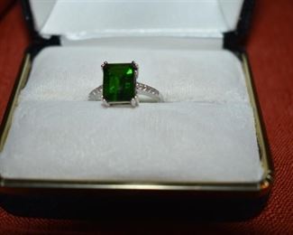 Fine Jewelry from the Joy Johnson Estate. These Beautiful Rings were all hand picked by Joy Johnson for their unique designs and beauty. All are sterling. Most, as you can see, are set with beautiful stones and art fully designed. These Rings will be identified as coming from Box 1. This Ring will be identified as BX1#55