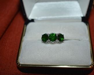 Fine Jewelry from the Joy Johnson Estate. These Beautiful Rings were all hand picked by Joy Johnson for their unique designs and beauty. All are sterling. Most, as you can see, are set with beautiful stones and art fully designed. These Rings will be identified as coming from Box 1. This Ring will be identified as BX1#66