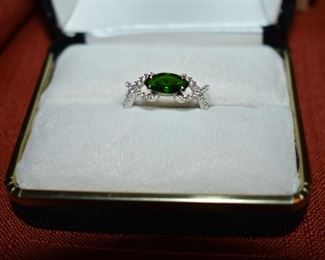 Fine Jewelry from the Joy Johnson Estate. These Beautiful Rings were all hand picked by Joy Johnson for their unique designs and beauty. All are sterling. Most, as you can see, are set with beautiful stones and art fully designed. These Rings will be identified as coming from Box 1. This Ring will be identified as BX1#63