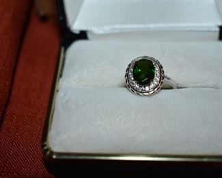 Fine Jewelry from the Joy Johnson Estate. These Beautiful Rings were all hand picked by Joy Johnson for their unique designs and beauty. All are sterling. Most, as you can see, are set with beautiful stones and art fully designed. These Rings will be identified as coming from Box 1. This Ring will be identified as BX1#84