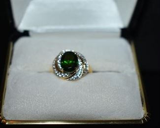 Fine Jewelry from the Joy Johnson Estate. These Beautiful Rings were all hand picked by Joy Johnson for their unique designs and beauty. All are sterling. Most, as you can see, are set with beautiful stones and art fully designed. These Rings will be identified as coming from Box 1. This Ring will be identified as BX1#99