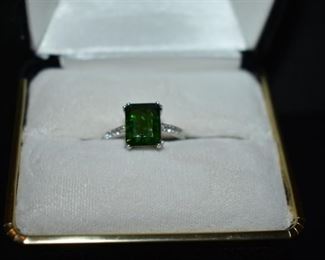 Fine Jewelry from the Joy Johnson Estate. These Beautiful Rings were all hand picked by Joy Johnson for their unique designs and beauty. All are sterling. Most, as you can see, are set with beautiful stones and art fully designed. These Rings will be identified as coming from Box 1. This Ring will be identified as BX1#103