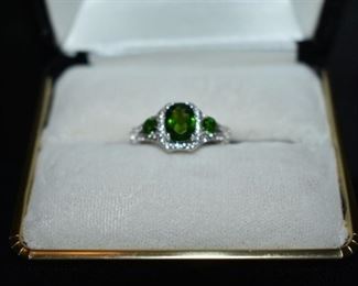 Fine Jewelry from the Joy Johnson Estate. These Beautiful Rings were all hand picked by Joy Johnson for their unique designs and beauty. All are sterling. Most, as you can see, are set with beautiful stones and art fully designed. These Rings will be identified as coming from Box 1. This Ring will be identified as BX1#113