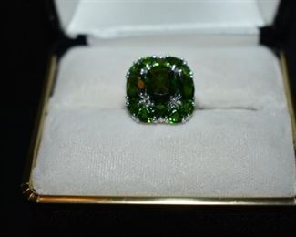 Fine Jewelry from the Joy Johnson Estate. These Beautiful Rings were all hand picked by Joy Johnson for their unique designs and beauty. All are sterling. Most, as you can see, are set with beautiful stones and art fully designed. These Rings will be identified as coming from Box 1. This Ring will be identified as BX1#128