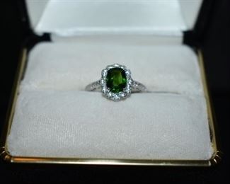 Fine Jewelry from the Joy Johnson Estate. These Beautiful Rings were all hand picked by Joy Johnson for their unique designs and beauty. All are sterling. Most, as you can see, are set with beautiful stones and art fully designed. These Rings will be identified as coming from Box 1. This Ring will be identified as BX1#134