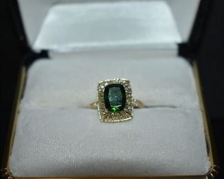 Fine Jewelry from the Joy Johnson Estate. These Beautiful Rings were all hand picked by Joy Johnson for their unique designs and beauty. All are sterling. Most, as you can see, are set with beautiful stones and art fully designed. These Rings will be identified as coming from Box 1. This Ring will be identified as BX1#135